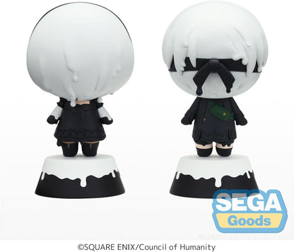 Hatsune Miku pack 2 figures 2B & 9S 7 cm