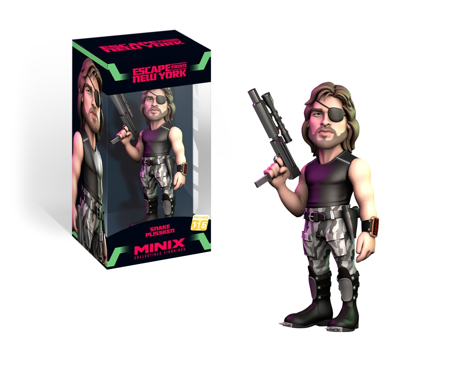 MINIX - Movies #115 - Escape Form New York - Snake Plissken - Sammelfigur 12 cm
