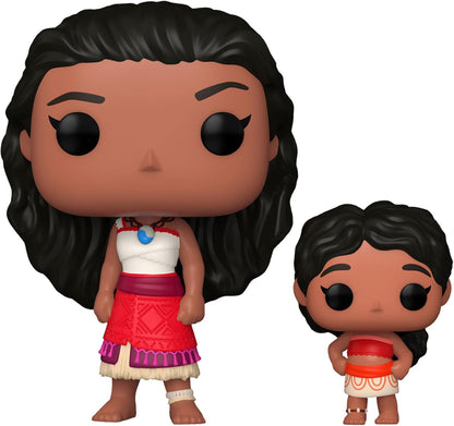 Funko Pop! & Buddy: Moana 2 - Moana & Simea - Collectable Vinyl Figure - Gift Idea - Official Merchandise - Toys for Kids & Adults - Movies Fans - Model Figure for Collectors and Display