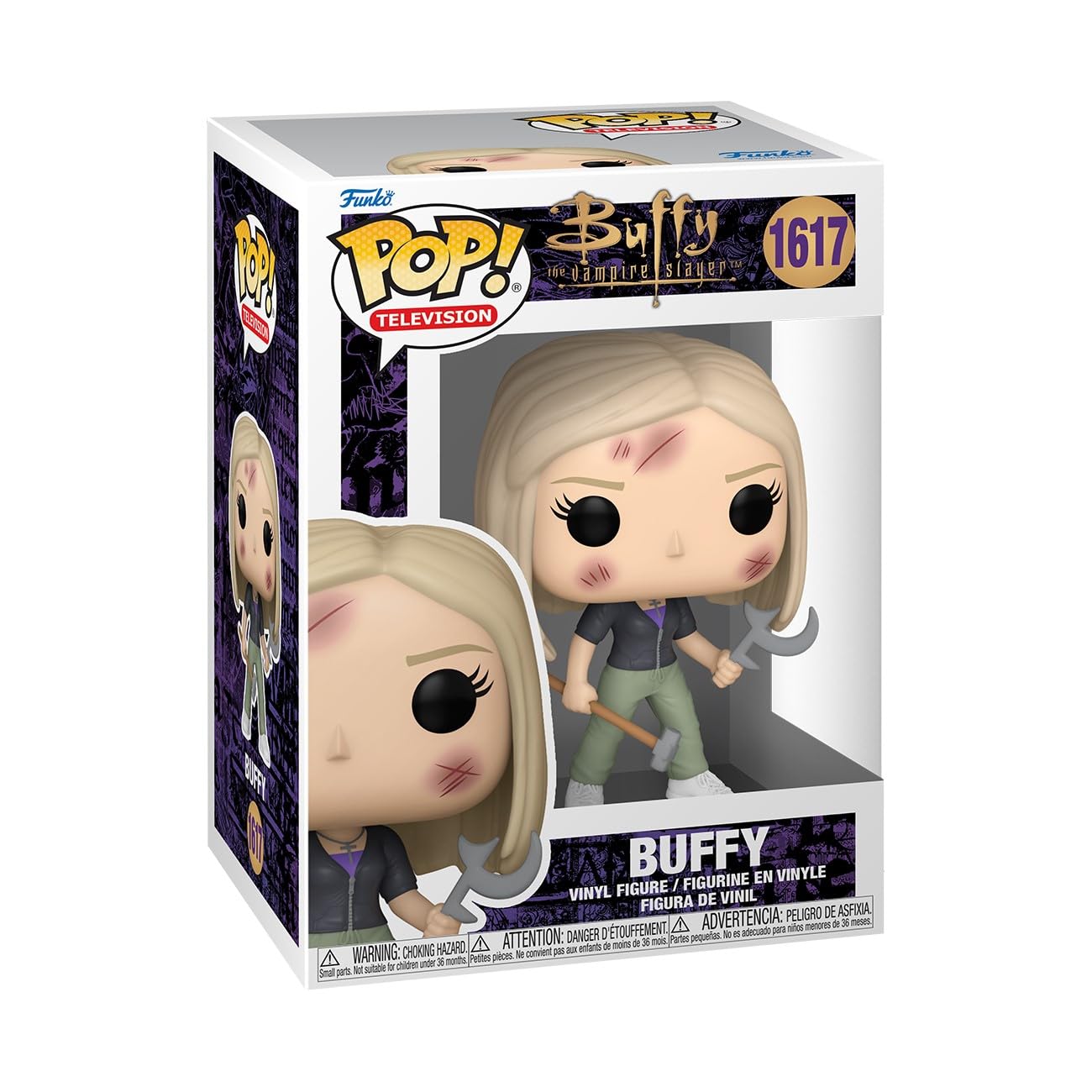 Funko Pop! TV: BTVS – Buffy Summers with Weapons - Buffy The Vampire Slayer - Figura de Vinilo Coleccionable - Idea de Regalo- Mercancia Oficial - Juguetes para Niños y Adultos - TV Fans