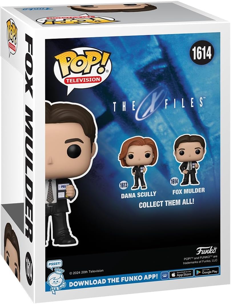 Funko Pop! TV: X-Files – Fox Mulder - Collectable Vinyl Figure - Gift Idea - Official Merchandise - Toys for Kids & Adults - TV Fans - Model Figure for Collectors and Display Complete Set of All 24
