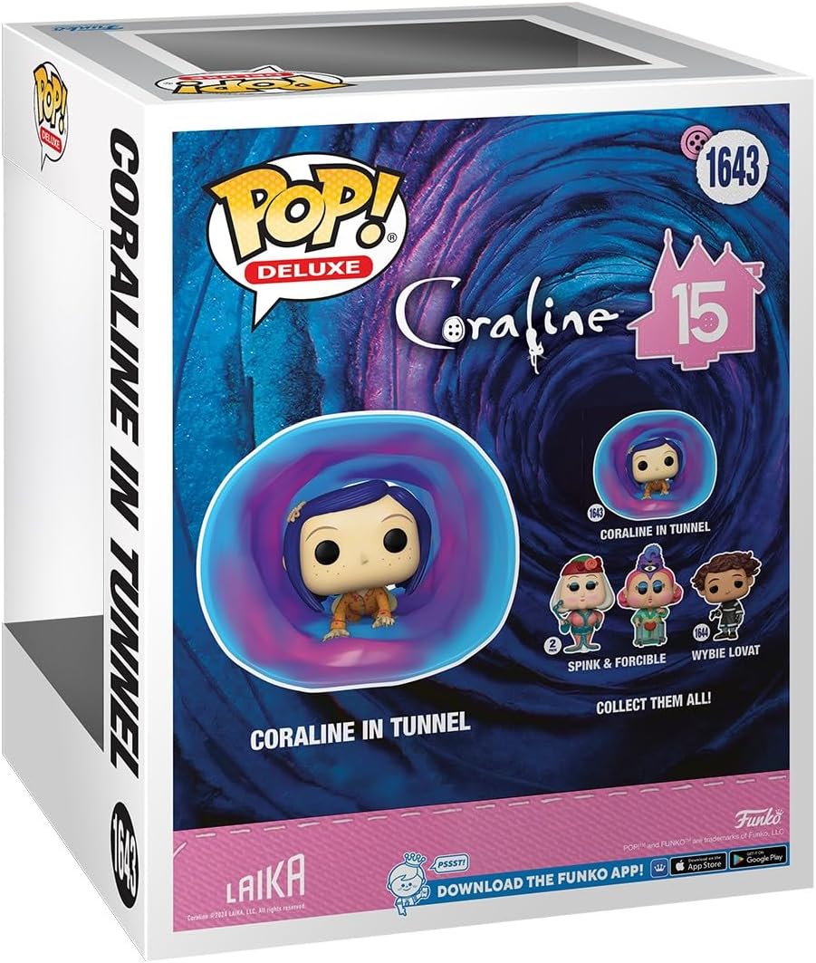 Funko Pop! Deluxe: Coraline 15th - Coraline - Figura de Vinilo Coleccionable - Idea de Regalo- Mercancia Oficial - Juguetes para Niños y Adultos - Movies Fans - Muñeco para Coleccionistas