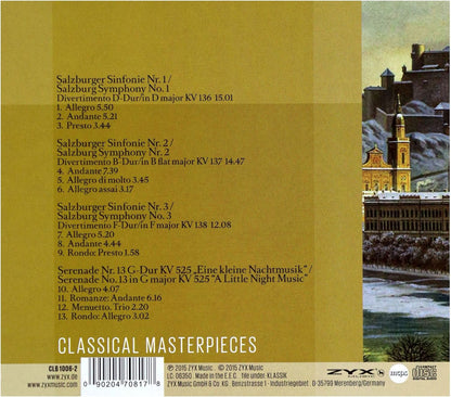 Salzburger Sinfonien Nr. 1 - 3