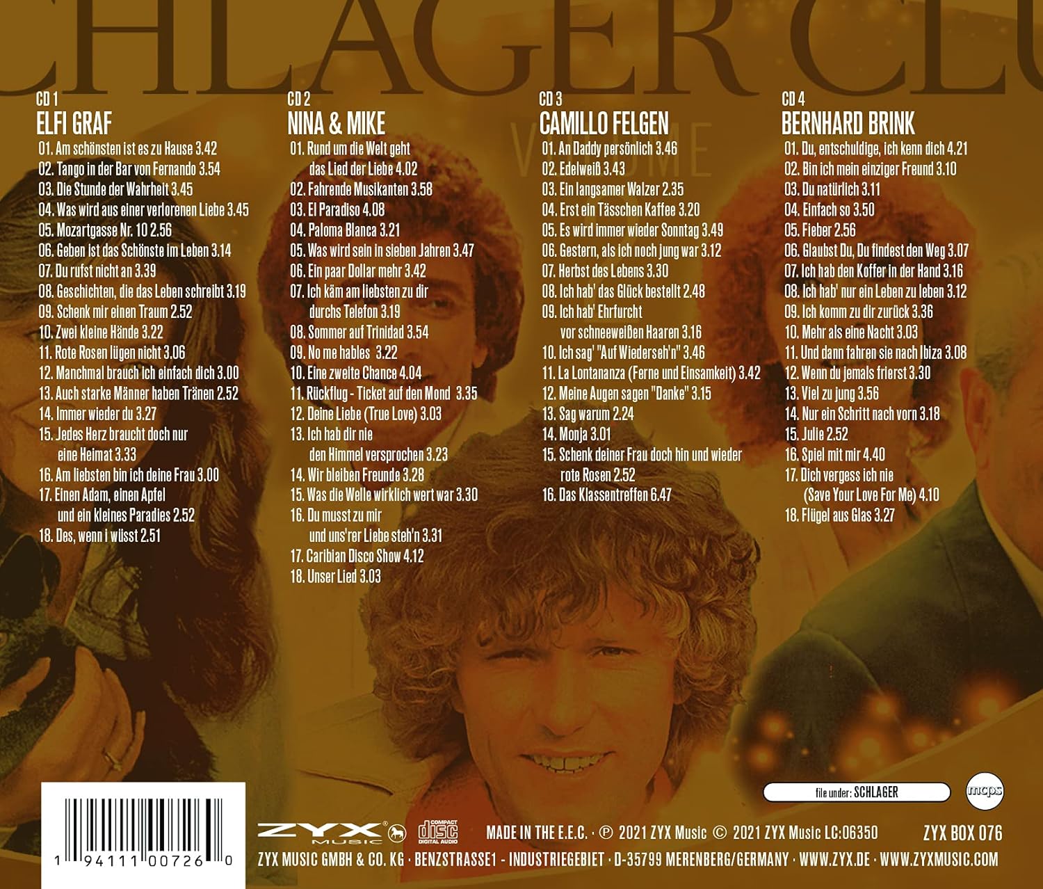 Der Goldene Schlagerclub Vol.2
