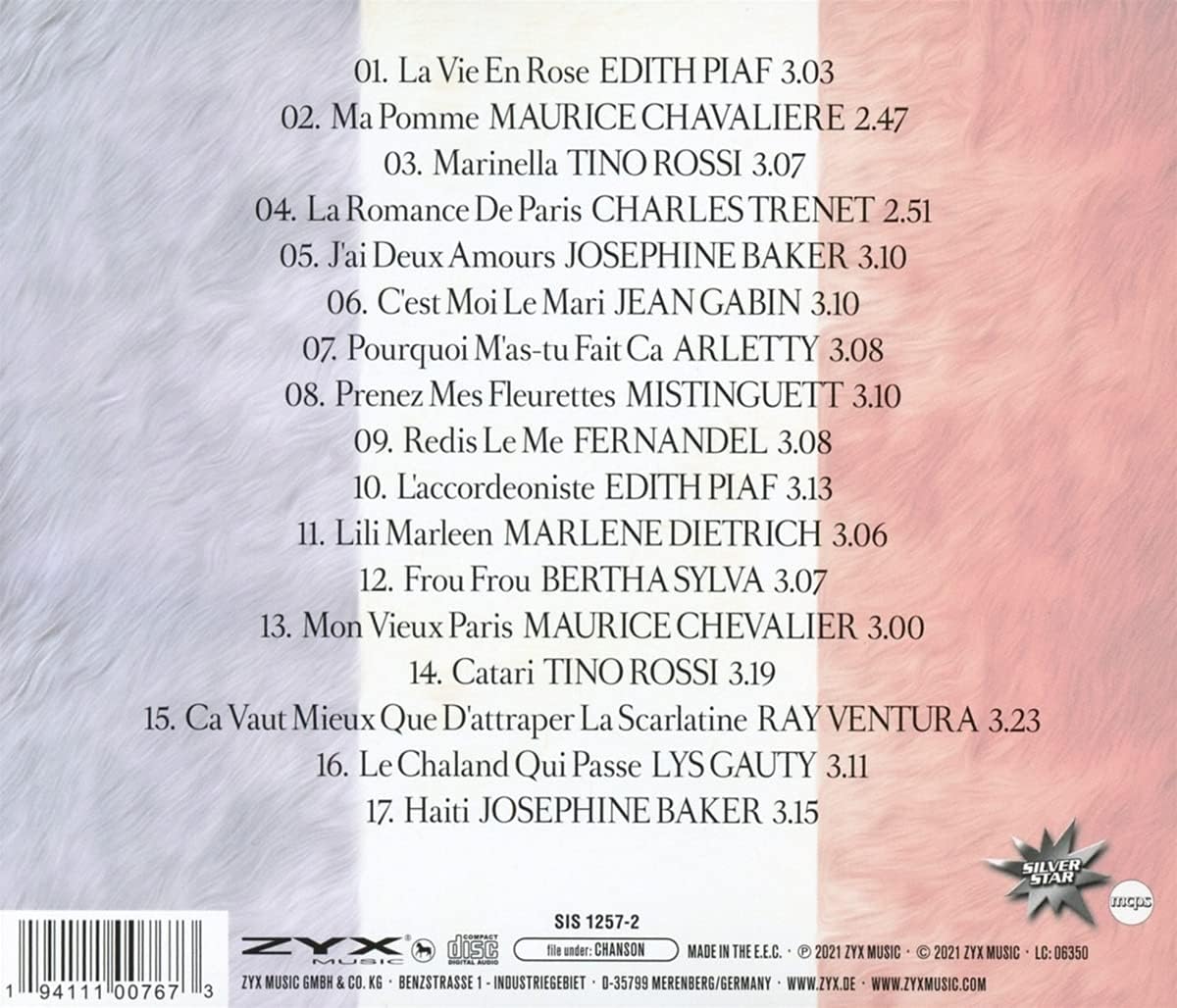 Beautiful French Chanson Classics