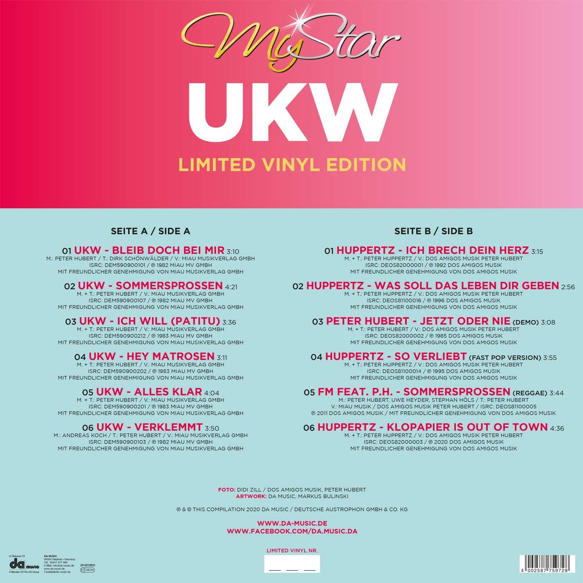 MY STAR (LIMITED VINYL EDITION)