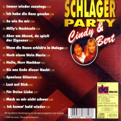 SCHLAGERPARTY MIT CINDY & BERT