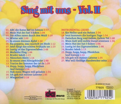 SING MIT UNS KINDERLIEDER 2