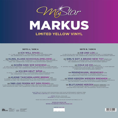 MY STAR (LIMITED YELLOW VINYL)
