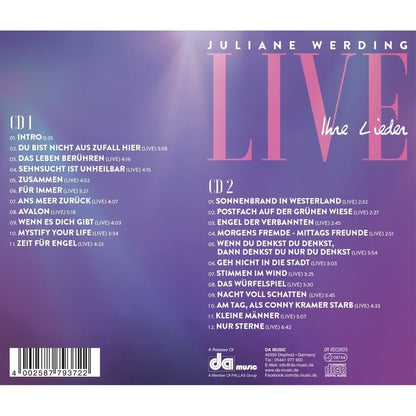 JULIANE WERDING - IHRE LIEDER LIVE!
