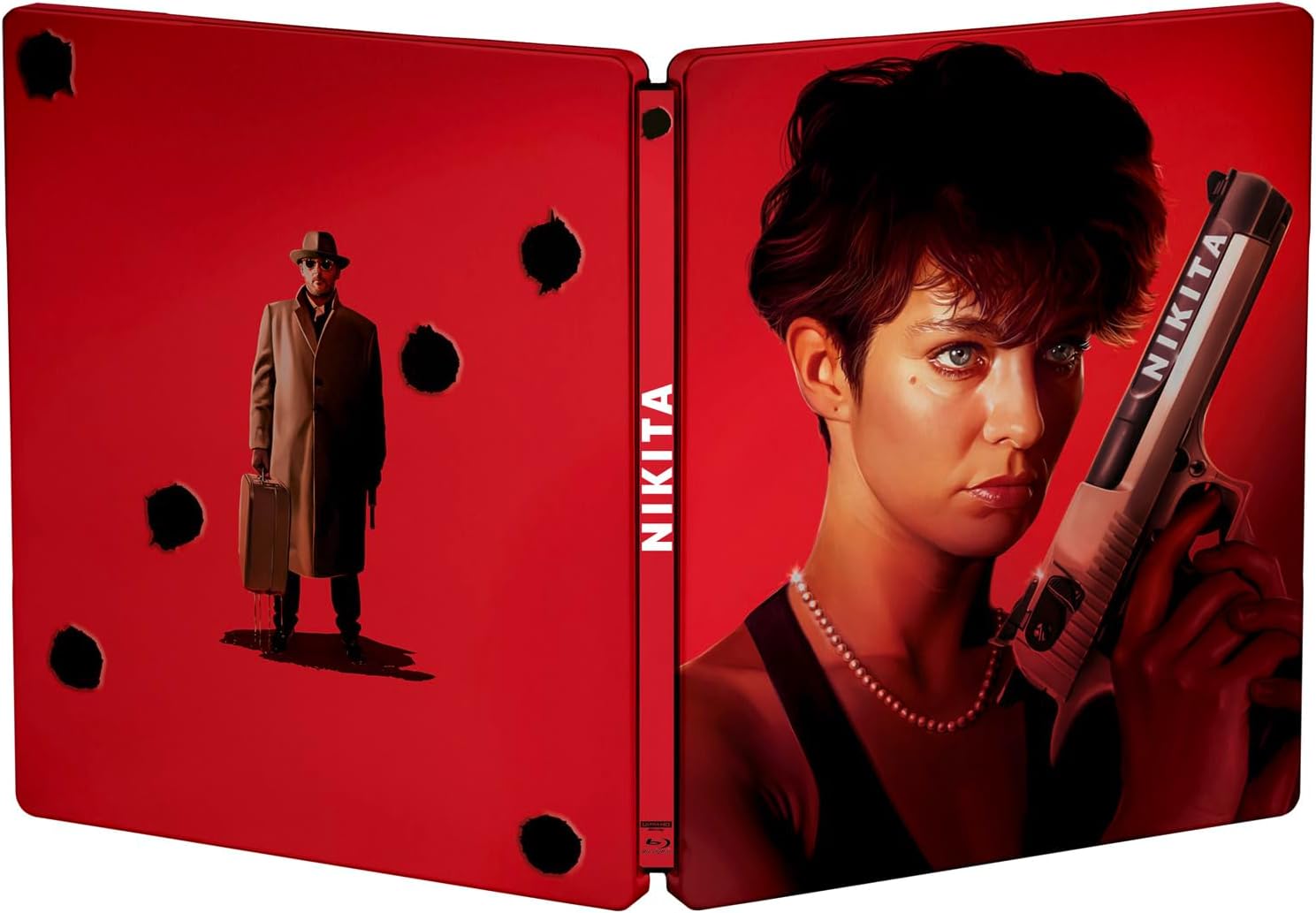 Nikita - Limited Steelbook Edition (4K Ultra HD) + Blu-ray) (+ Bonus-Blu-ray)