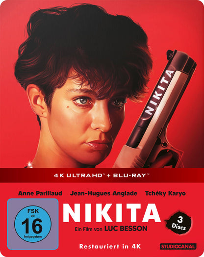 Nikita - Limited Steelbook Edition (4K Ultra HD) + Blu-ray) (+ Bonus-Blu-ray)