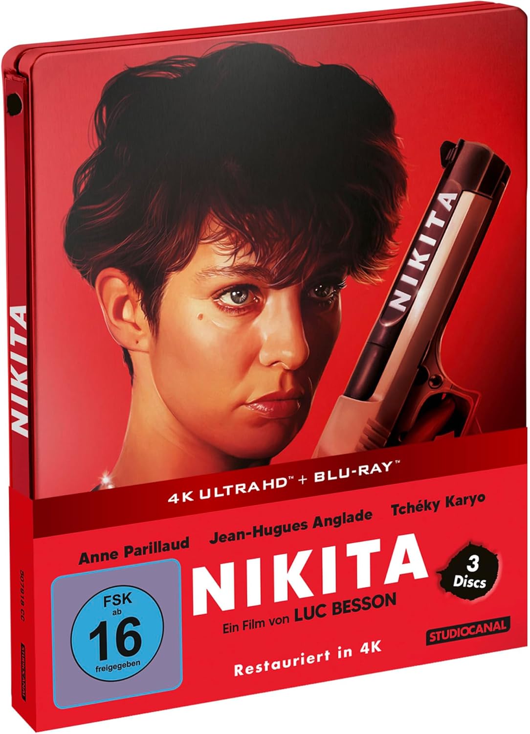 Nikita - Limited Steelbook Edition (4K Ultra HD) + Blu-ray) (+ Bonus-Blu-ray)