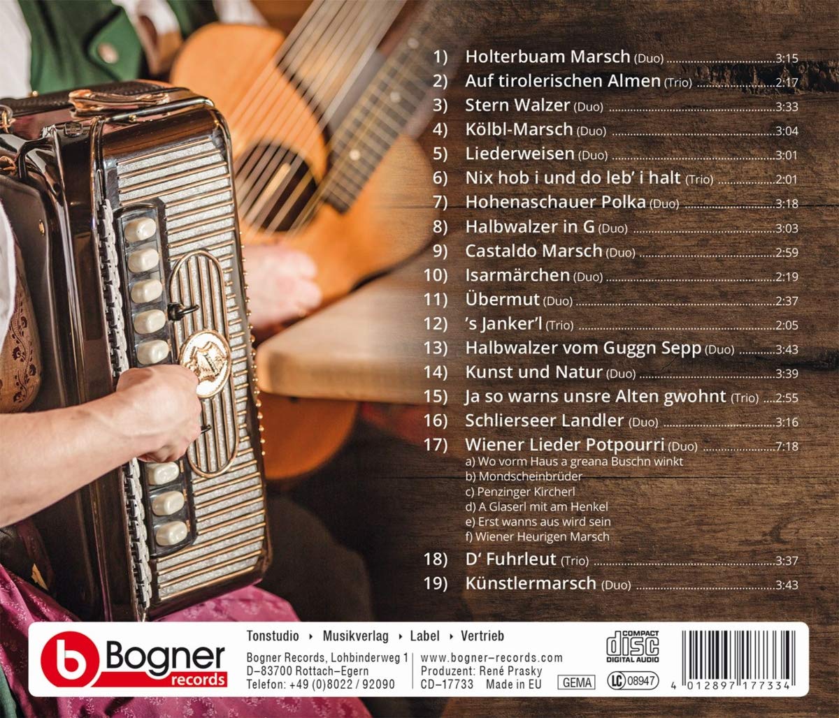 Boarisch-Weanarisch Gsunga und Gspuit