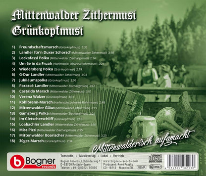 Mittenwalderisch Aufgmacht