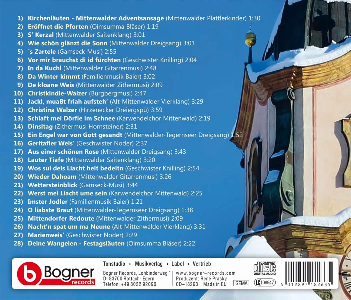 Mittenwalder Adventsingen des Geb.Tr.V.