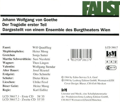 FAUST.DER TRAG?–DIE ERSTER TEIL