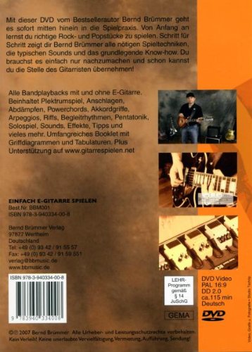 Bernd Brümmer - Einfach E-Guitarre lernen