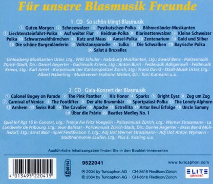 F?œR UNSERE BLASMUSIK FREUNDE