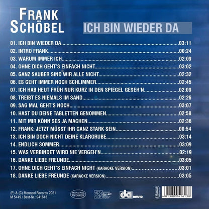 ICH BIN WIEDER DA