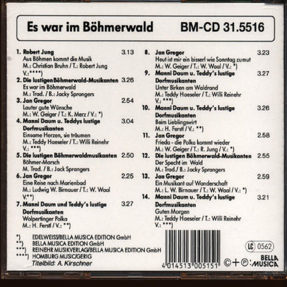 Es War im Bohmerwald
