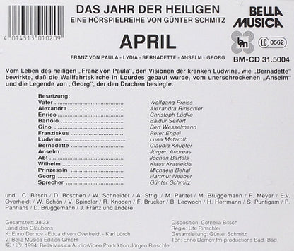 Jahr der Heiligen-April-