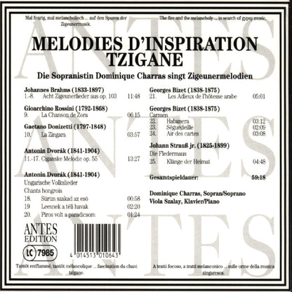 Melodies d'inspiration tzigane (Zigeunermelodien)