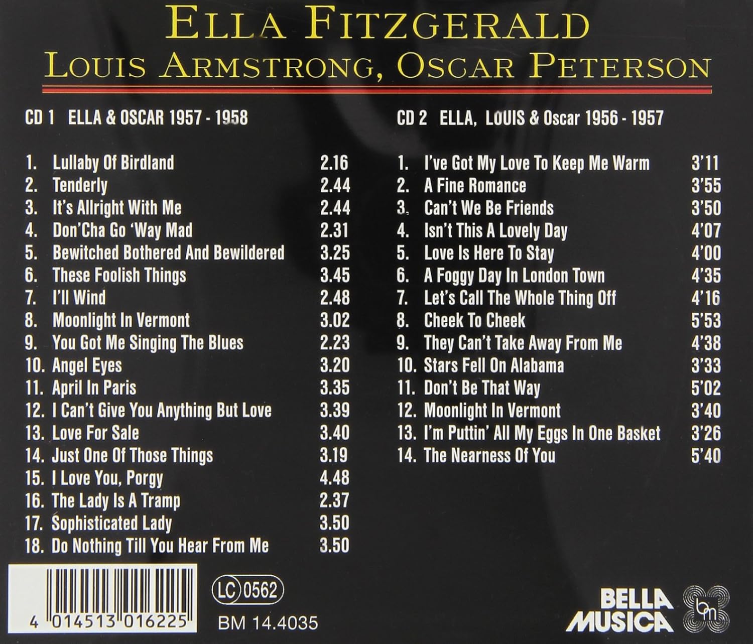 Ella Fitzgerald,Louis Armstrong