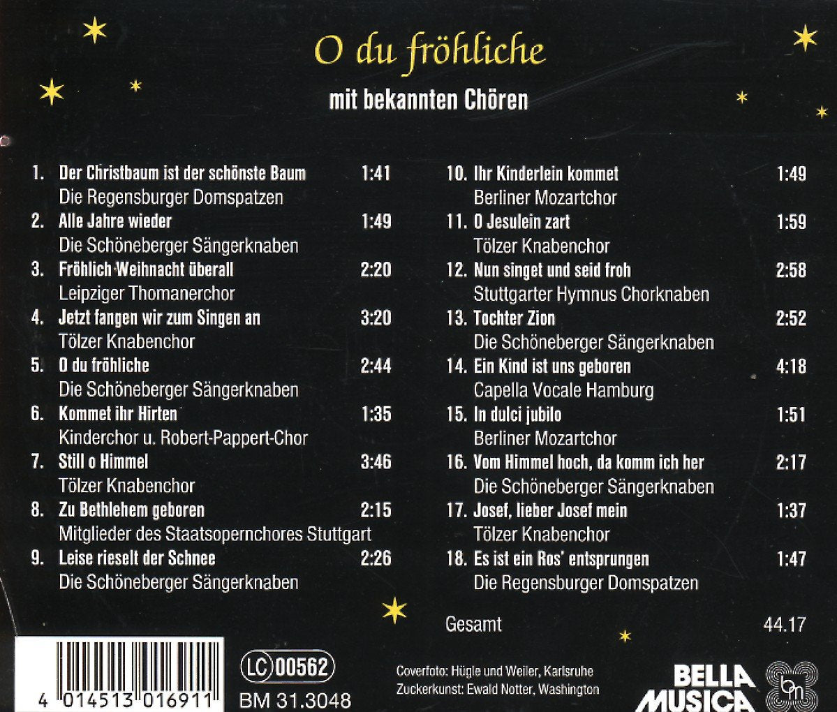 O du Frohliche M.Bek.Chören