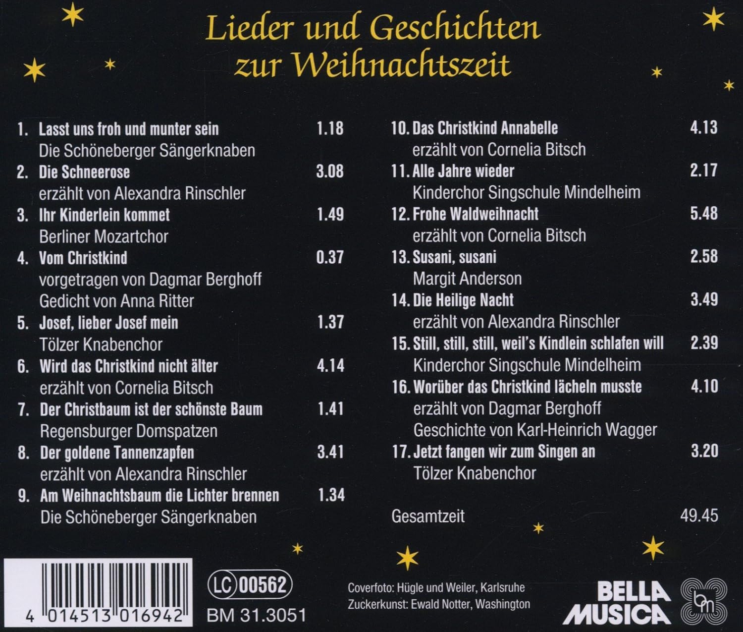 Lieder und Geschichten zur Weihnachtszeit