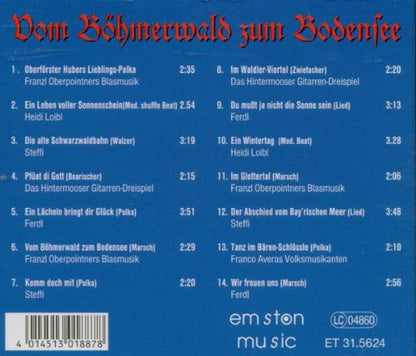 Vom Böhmerwald Zum Bodensee