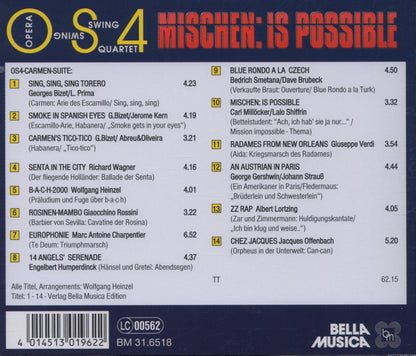Mischen: Is Possible (Jazz-Melange von Opernklassikern in der Bearbeitung von Wolfgang Heinzel)