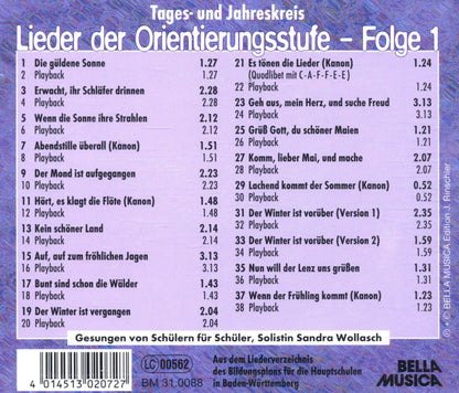 Lieder d.Orientierungsstufe 1
