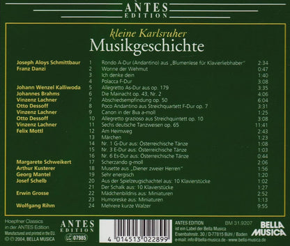 Kleine Karlsruher Musikgeschichte
