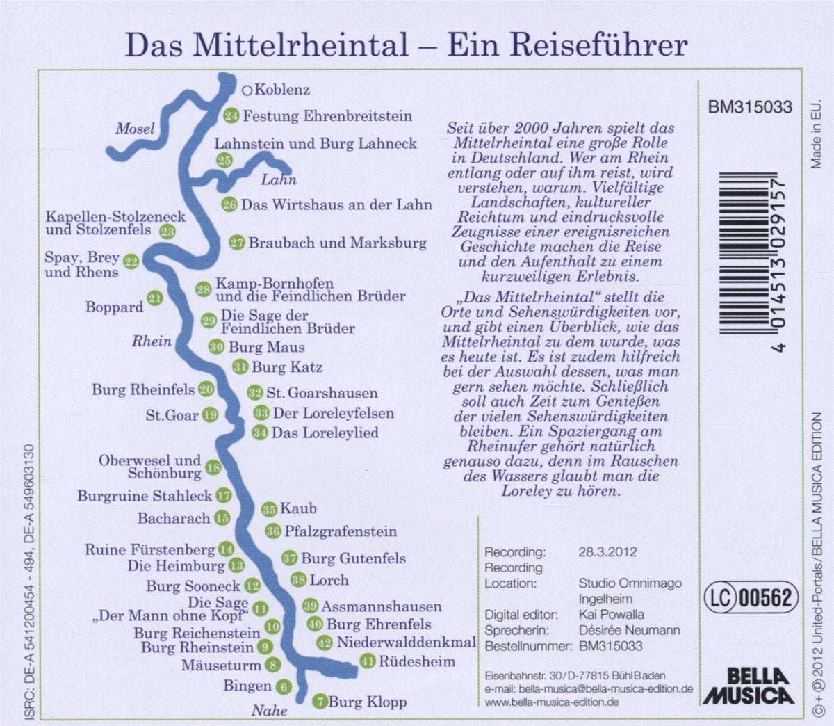 Das Mittelrheintal