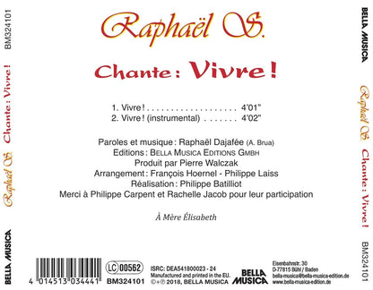 Raphael d.Chante: Vivre!
