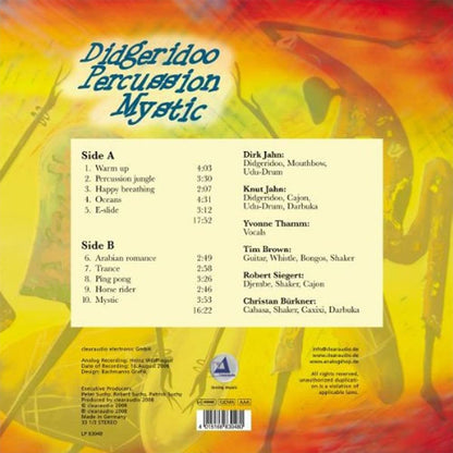 DIDGERIDOO PERCUSSION MYSTIC (180 G)