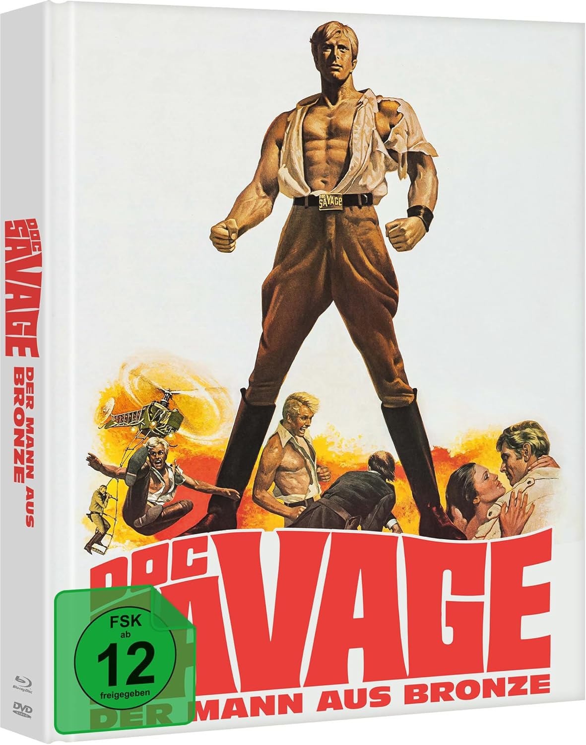 Doc Savage - Der Mann aus Bronze - Mediabook (Blu-ray+DVD