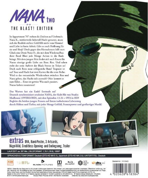 Nana - The Blast: Edition Vol. 2 / Episoden 13-24 + OVA 2