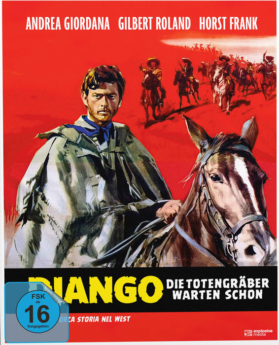 Django - Die Totengräber warten schon - Mediabook - Cover B (+ DVD)