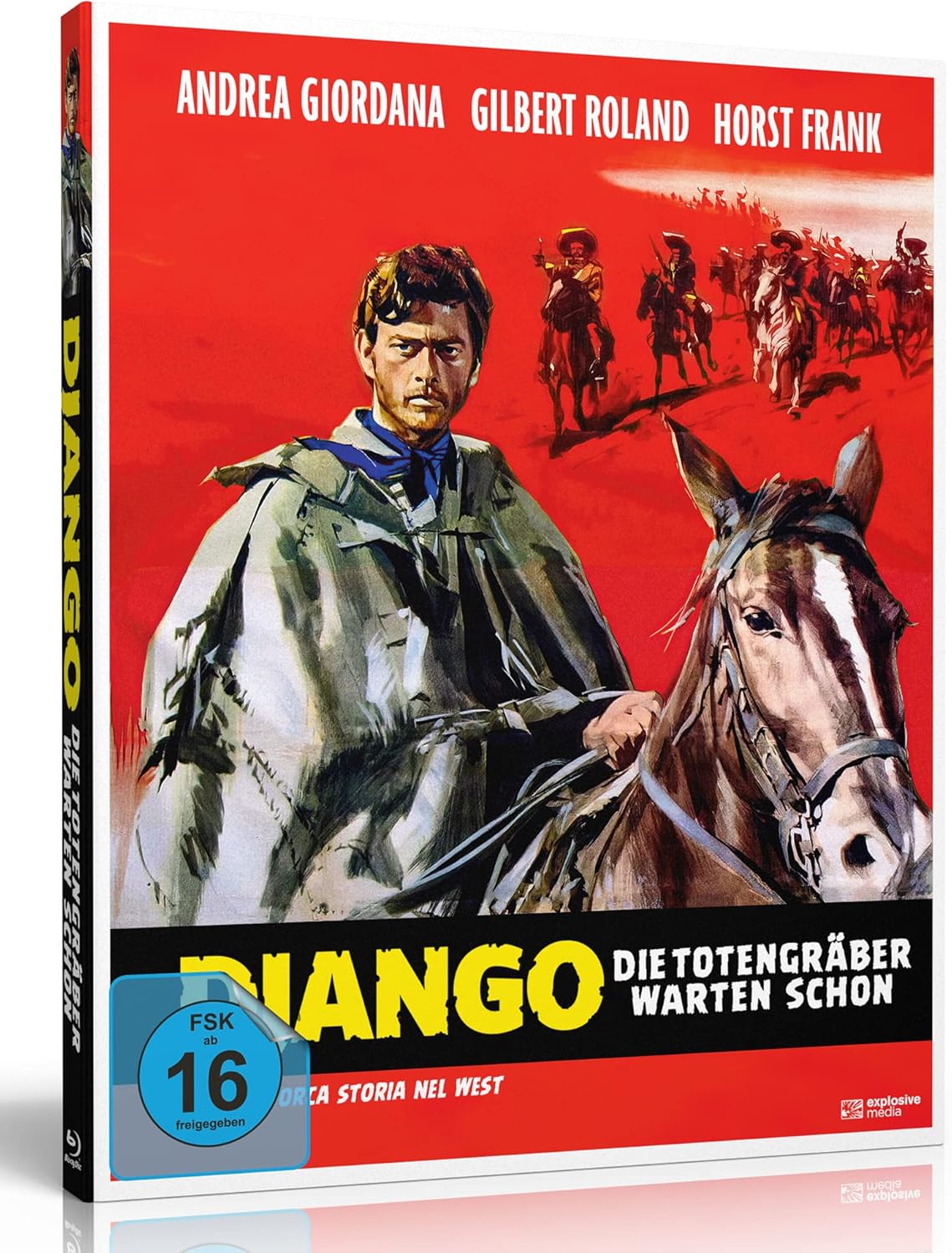 Django - Die Totengräber warten schon - Mediabook - Cover B (+ DVD