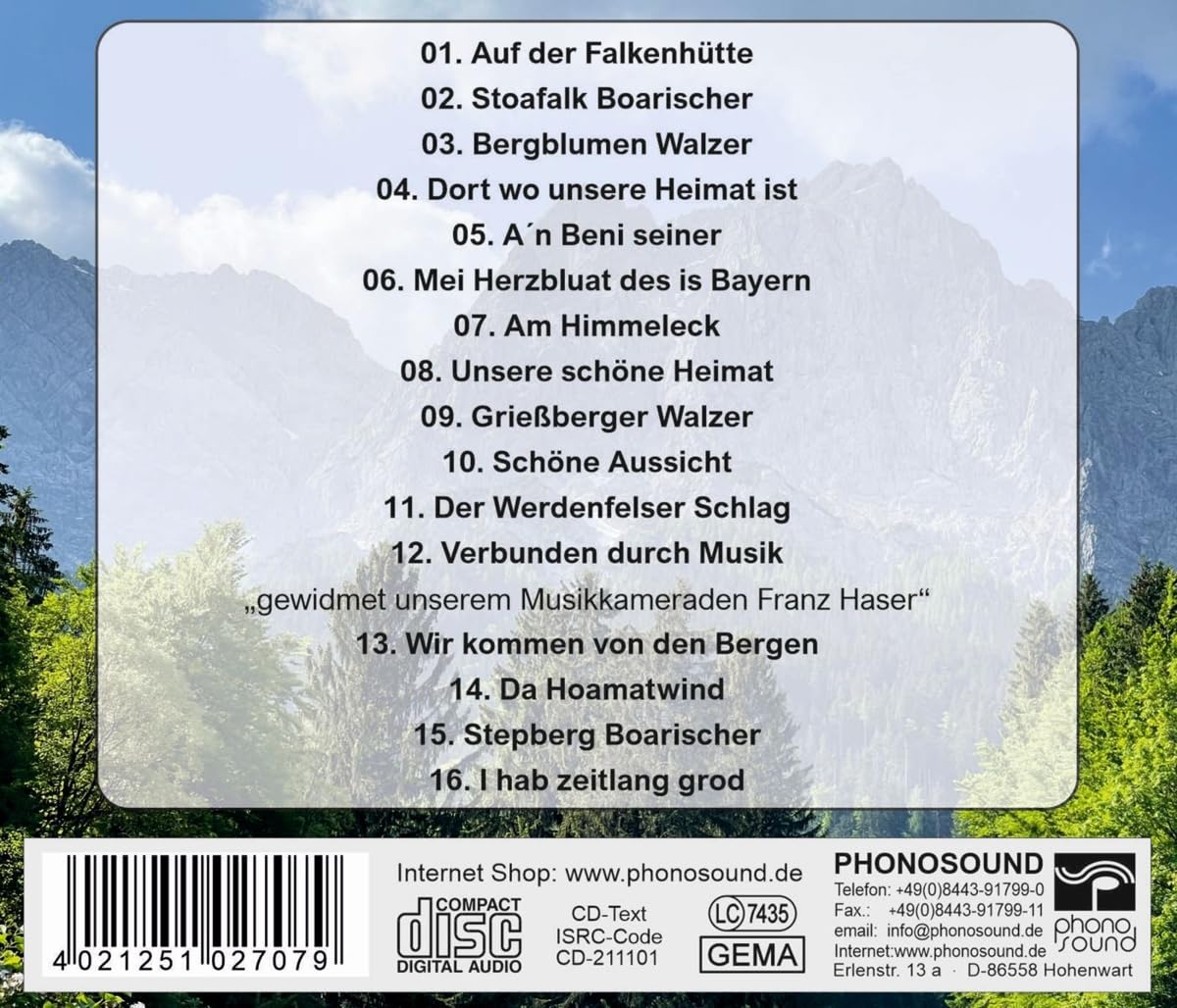 Hansi Biederer mit Freunden