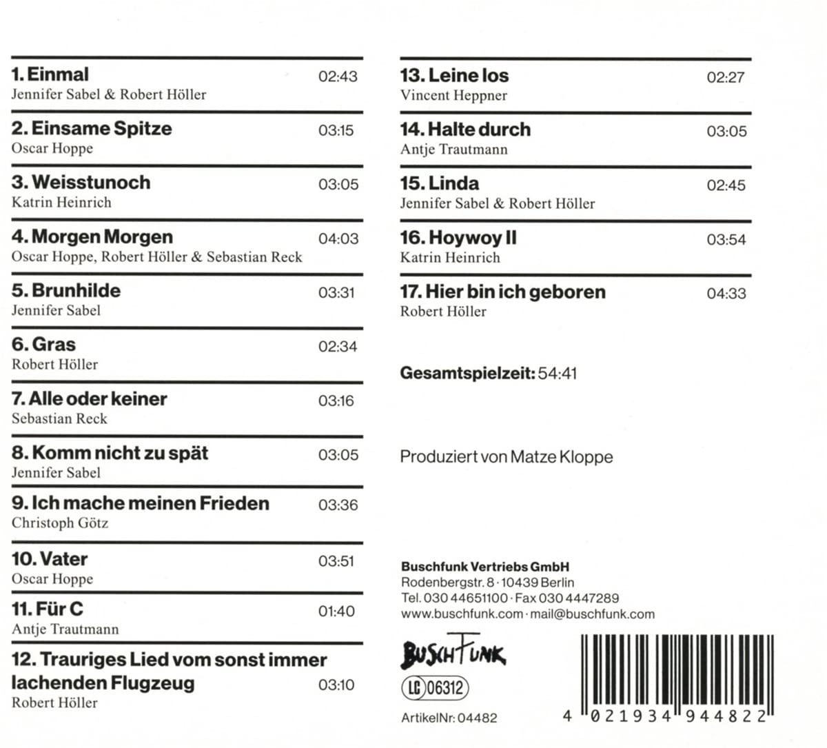 Gundermann Tribute