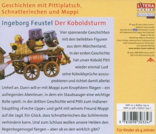 Geschichten mit Pittiplatsch, Schnatterinchen und Moppi. Der Koboldsturm