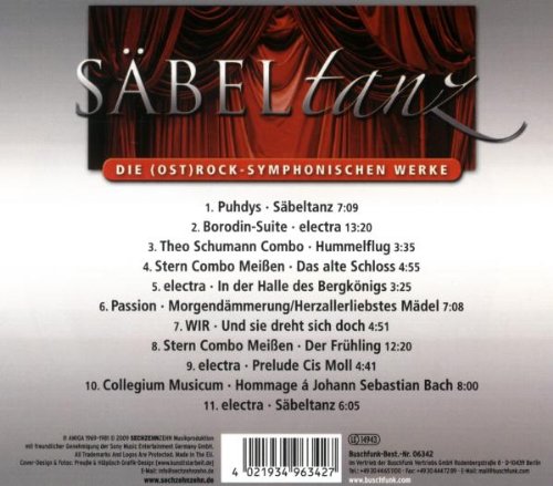 Säbeltanz.Ost-Rocksymphonisch
