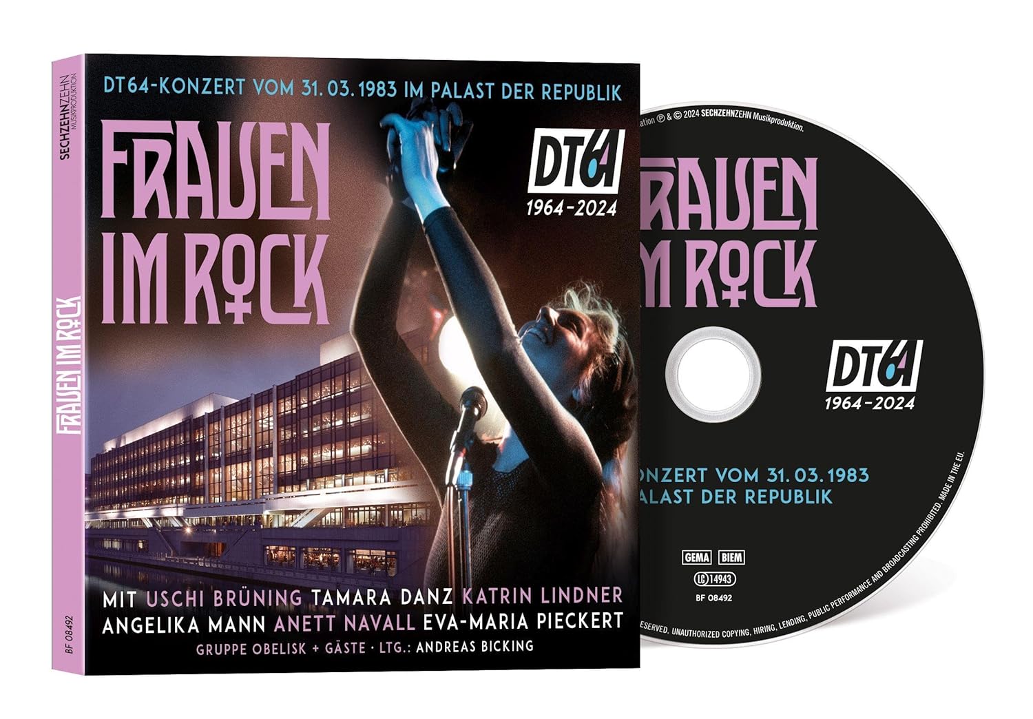 DT64 Konzert, Frauen im Rock: DT64 Konzert vom 31.03.1983 im Palast der Republik