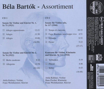 Bela Bartok-Assortiment