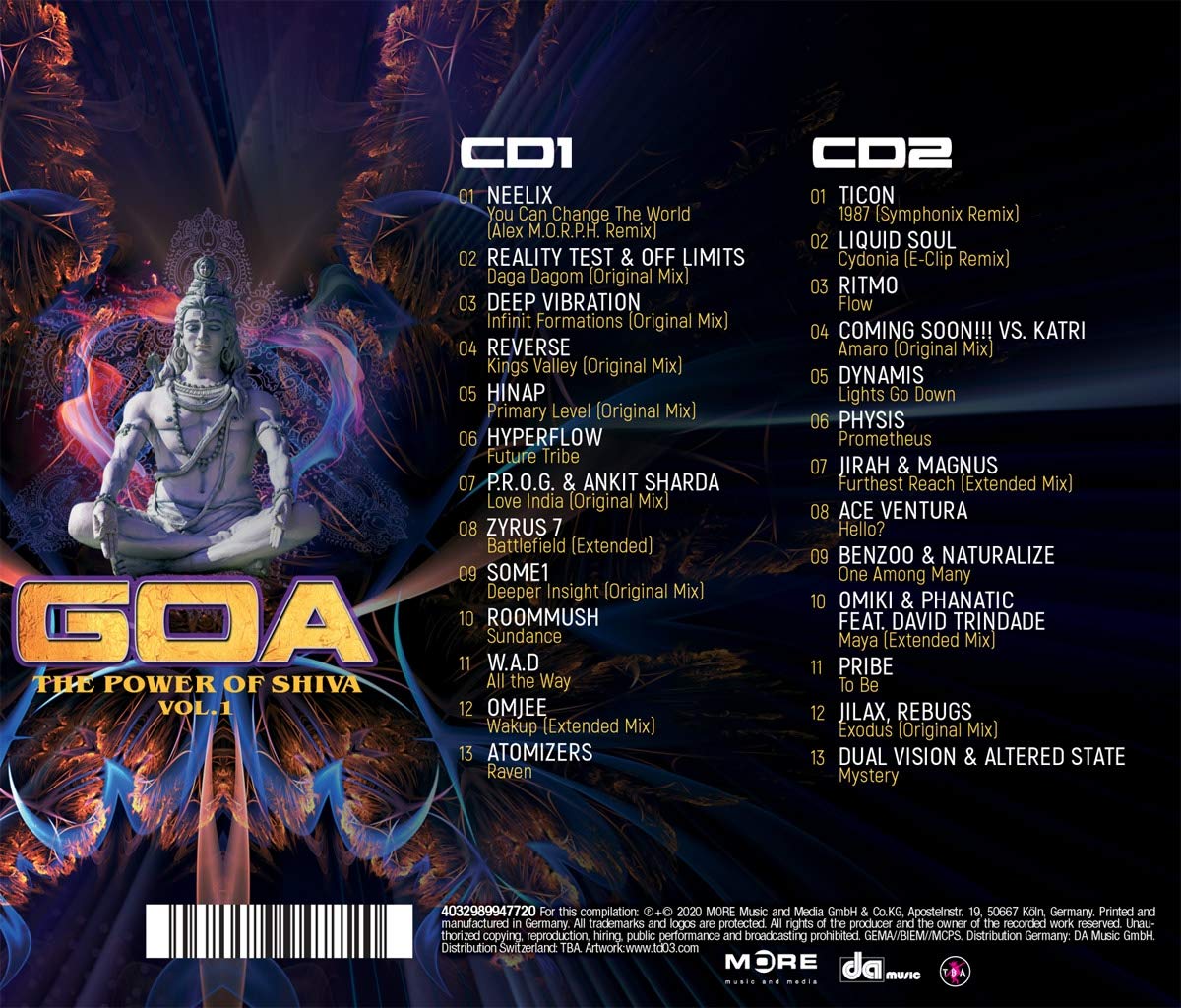 GOA-THE POWER OF SHIVA VOL.1