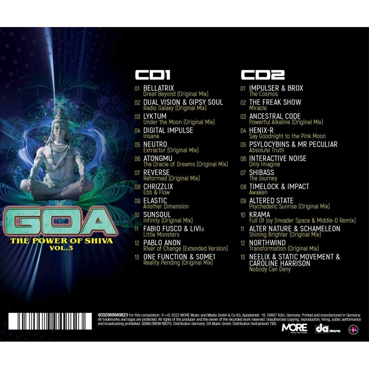 GOA - THE POWER OF SHIVA VOL. 3