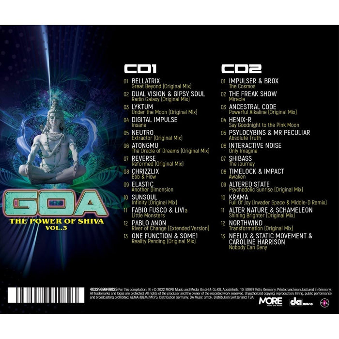 GOA - THE POWER OF SHIVA VOL. 3